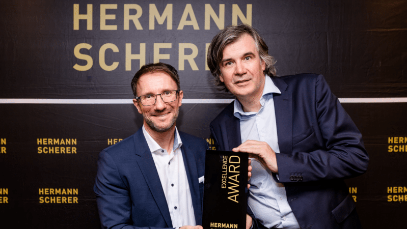 Michael Hampel und Hermann Scherer